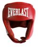 Everlast Amateur Competition Headgear, Red S