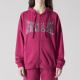 Everlast Zipped Hoodie Logo Amaranth