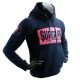 Hoodie S.P. Block-logo Donker